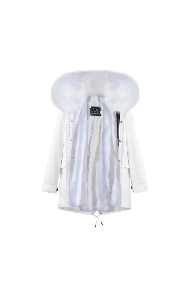 White +Blue Stripe sold by Ozlana