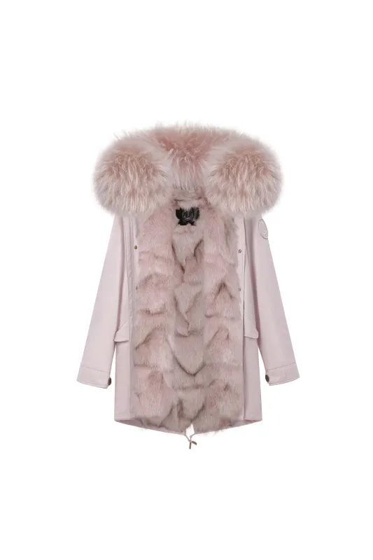 Pink +Falling Sakura Pink Fox sold by Ozlana