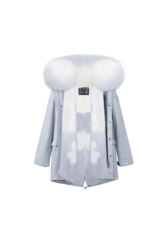 Airy Blue+Snow Blue Floating Lucky Clover sold by Ozlana