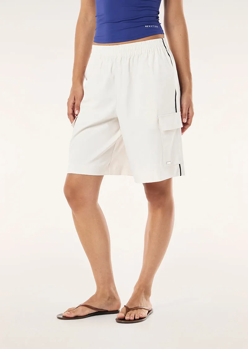 RESIDENCY SHORTS IN WHISPER WHITE sold by P.E Nation product image thumbnail 3