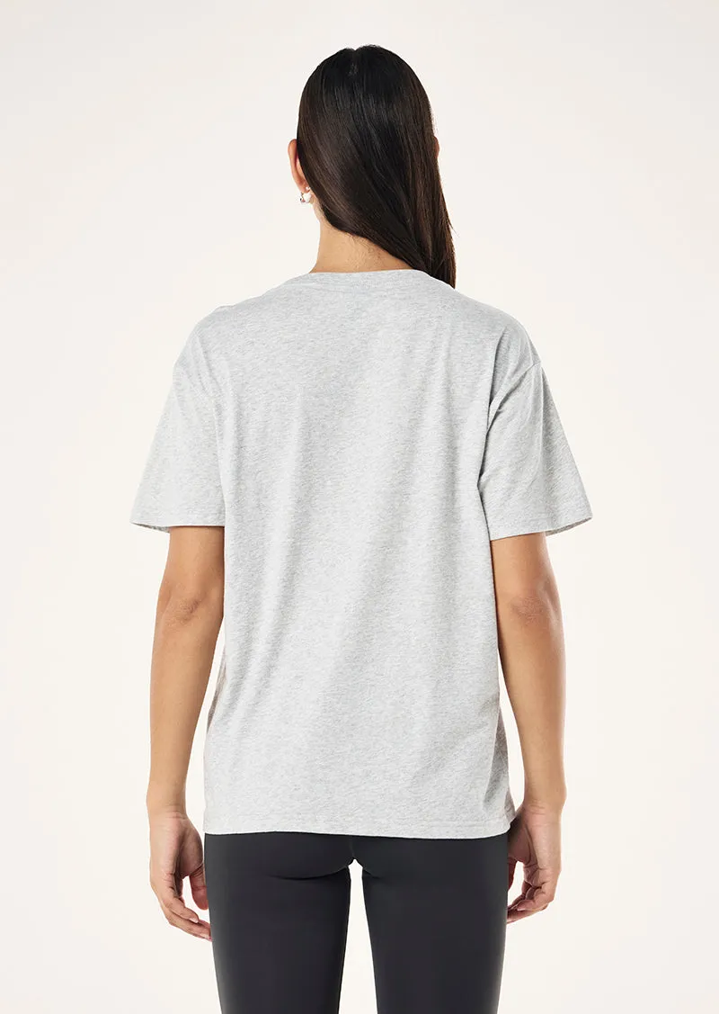 HEADS UP TEE IN GREY MARLE sold by P.E Nation product image thumbnail 4