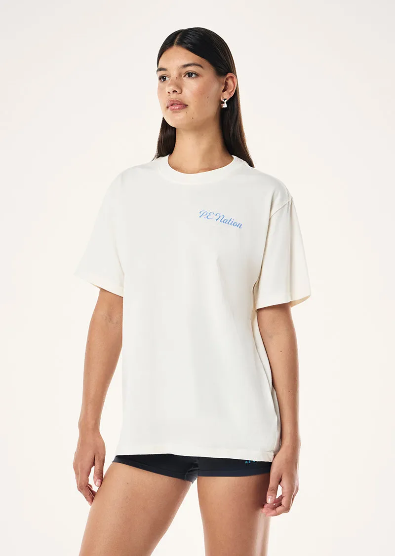 FORMATION 2.0 TEE IN WHISPER WHITE sold by P.E Nation product image thumbnail 4