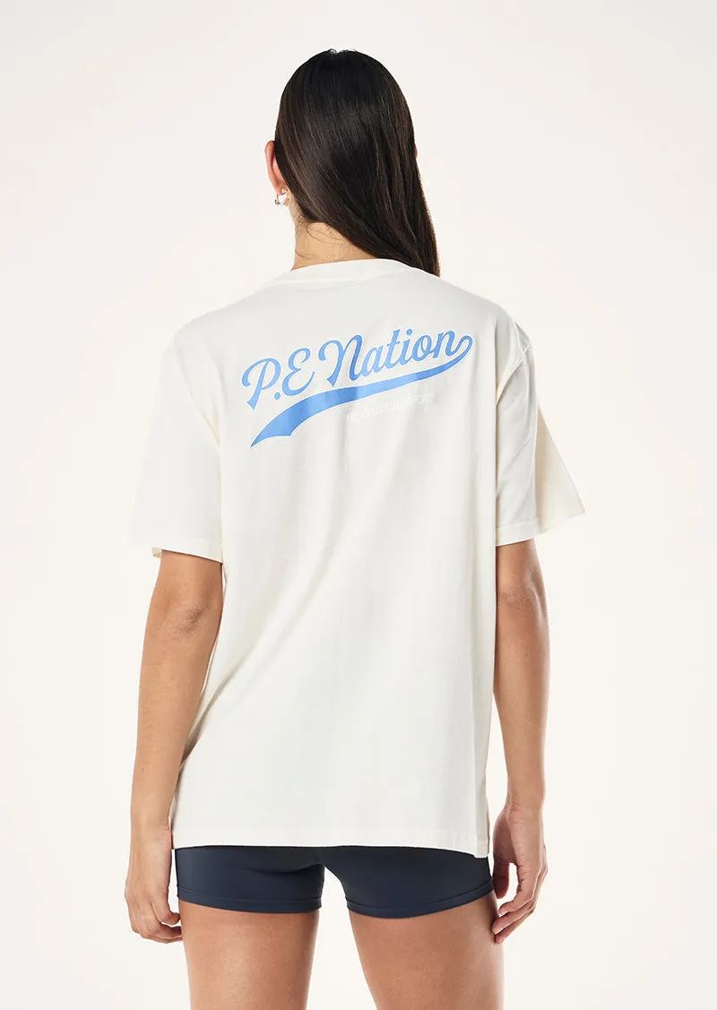 FORMATION 2.0 TEE IN WHISPER WHITE sold by P.E Nation product image thumbnail 2