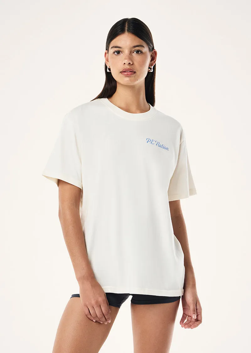 FORMATION 2.0 TEE IN WHISPER WHITE sold by P.E Nation