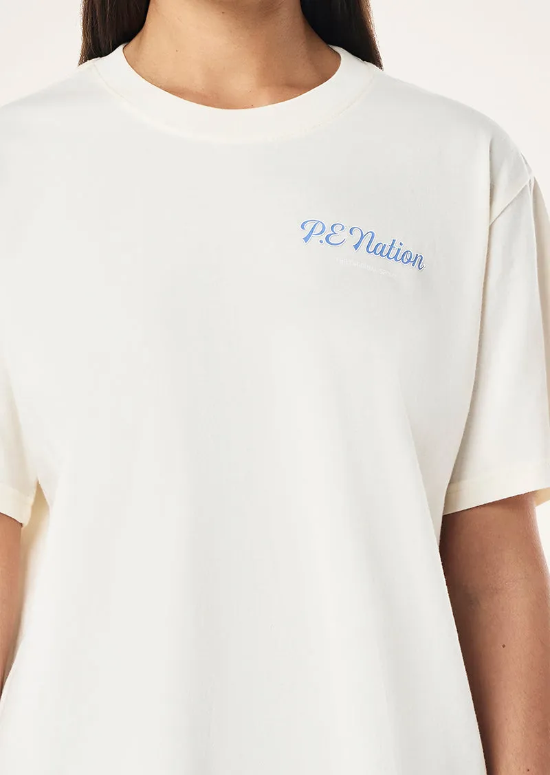 FORMATION 2.0 TEE IN WHISPER WHITE sold by P.E Nation product image thumbnail 3