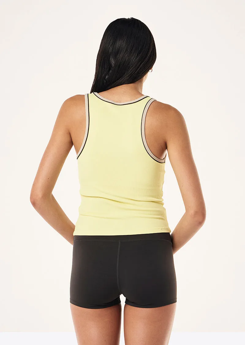 NEXUS RIB TANK IN LEMONADE sold by P.E Nation product image thumbnail 5