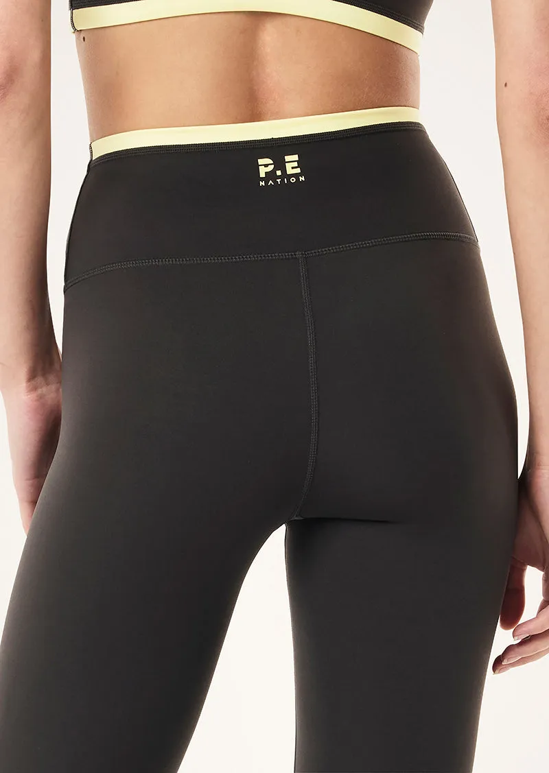 VITA FULL LENGTH LEGGING IN SMOKESTONE sold by P.E Nation product image thumbnail 2