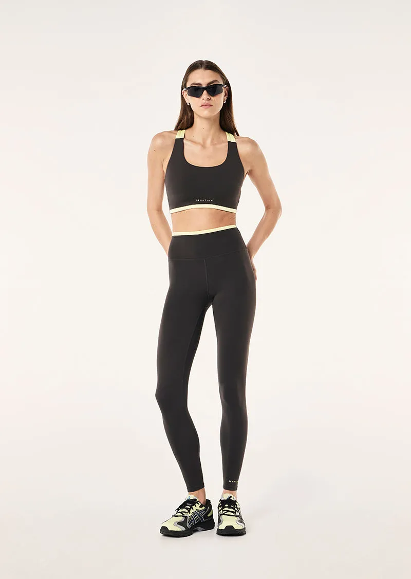 VITA FULL LENGTH LEGGING IN SMOKESTONE sold by P.E Nation