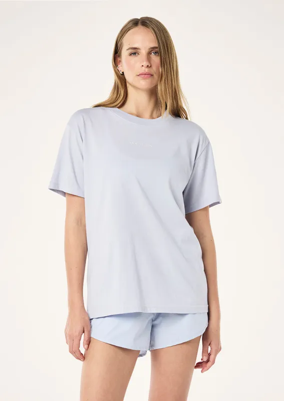 SHIFT TEE IN HEATHER BLUE made by P.E Nation