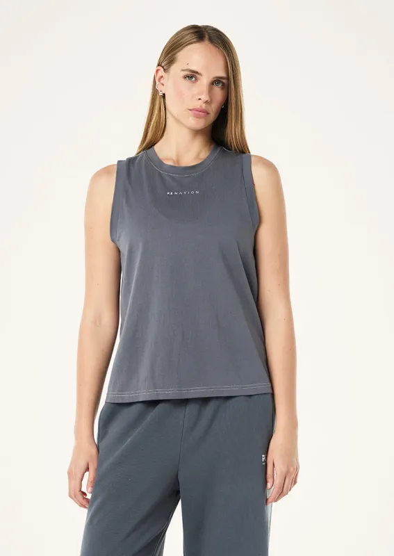 SHIFT TANK IN THUNDER sold by P.E Nation