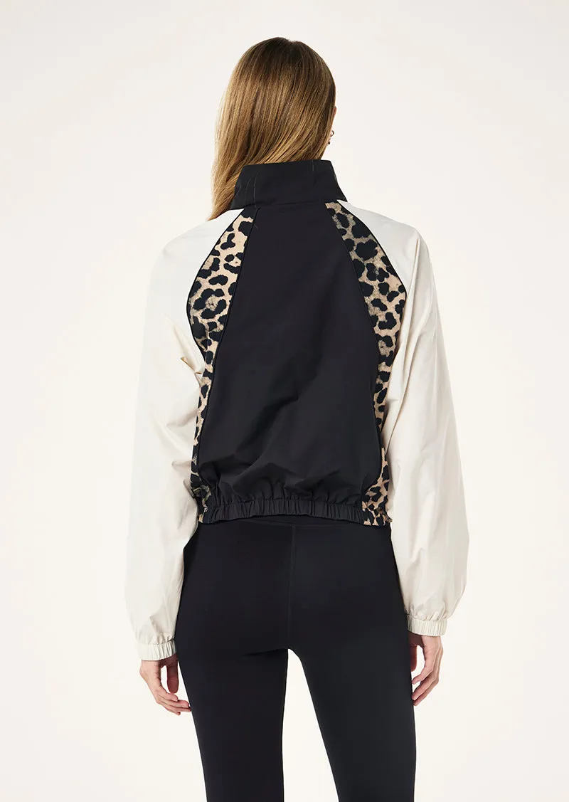 VENTURE JACKET IN BLACK & LEOPARD sold by P.E Nation product image thumbnail 4