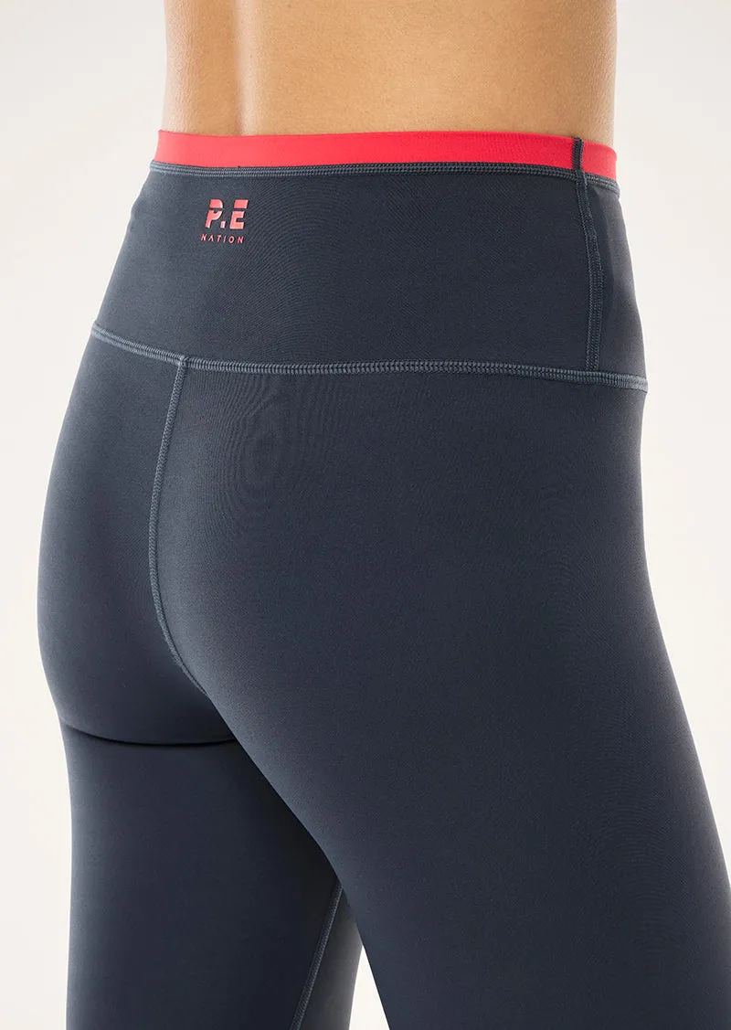 VITA FULL LENGTH LEGGING IN MARINE BLUE sold by P.E Nation product image thumbnail 2