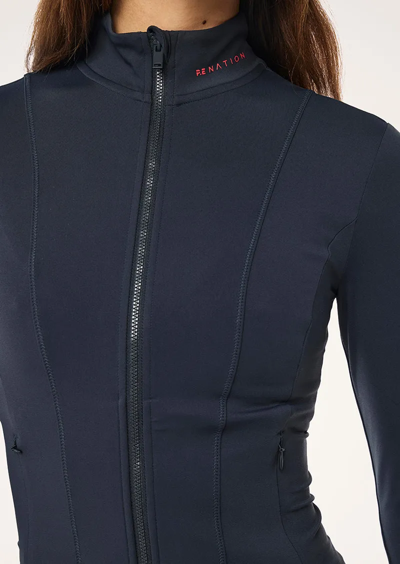 BREAKTHROUGH JACKET IN MARINE BLUE sold by P.E Nation product image thumbnail 3