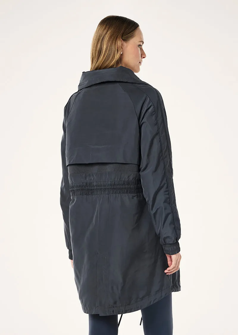 MID-LENGTH MAN DOWN JACKET IN MARINE BLUE sold by P.E Nation product image thumbnail 4