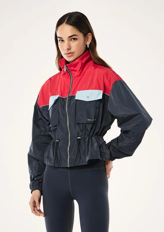 FRONTIER JACKET IN MARINE BLUE sold by P.E Nation