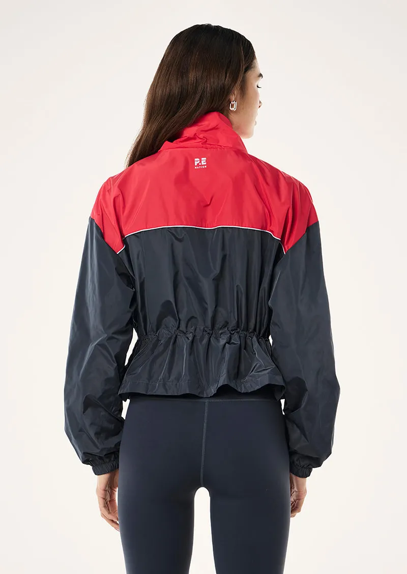 FRONTIER JACKET IN MARINE BLUE sold by P.E Nation product image thumbnail 4