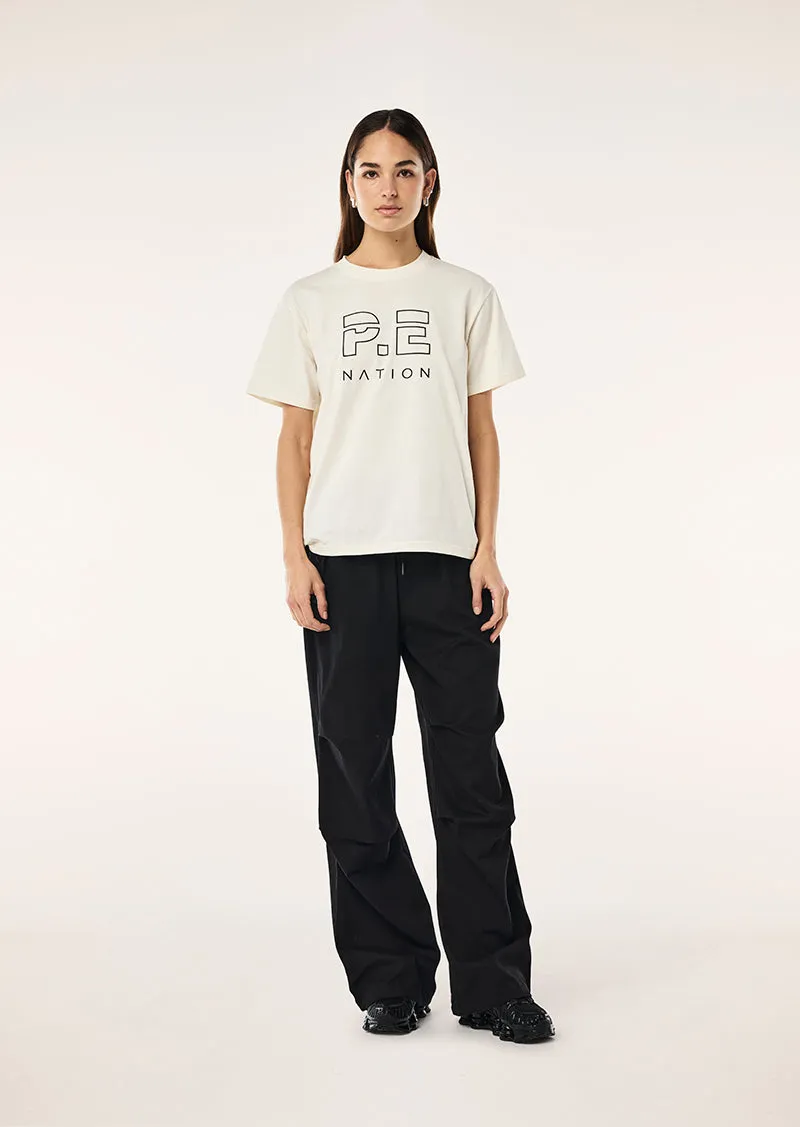 HEADS UP TEE IN WHISPER WHITE sold by P.E Nation product image thumbnail 5
