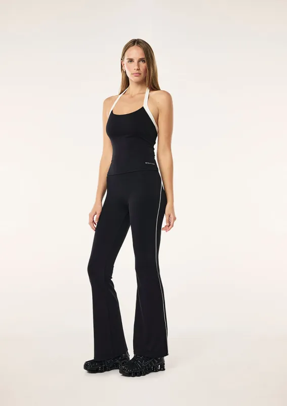 PREVIEW PIPING LEGGING IN BLACK & WHISPER WHITE sold by P.E Nation