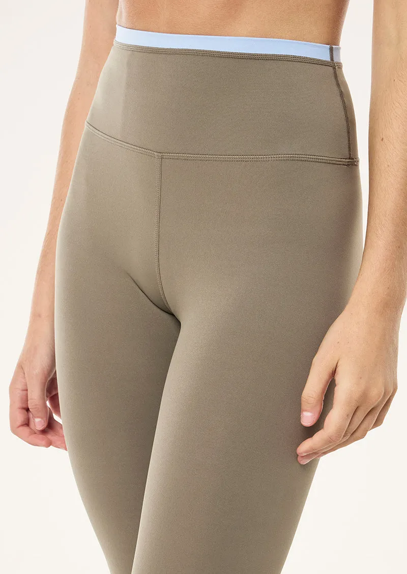 VITA FULL LENGTH LEGGING IN FAWN & DUSTY BLUE sold by P.E Nation product image thumbnail 2