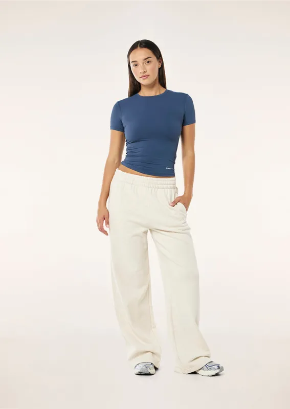 ADVENTURE TRACKPANT IN OAT MARLE sold by P.E Nation