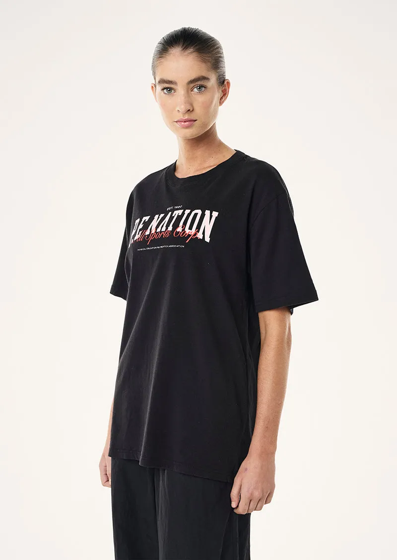 FULL OUT TEE IN BLACK sold by P.E Nation product image thumbnail 3