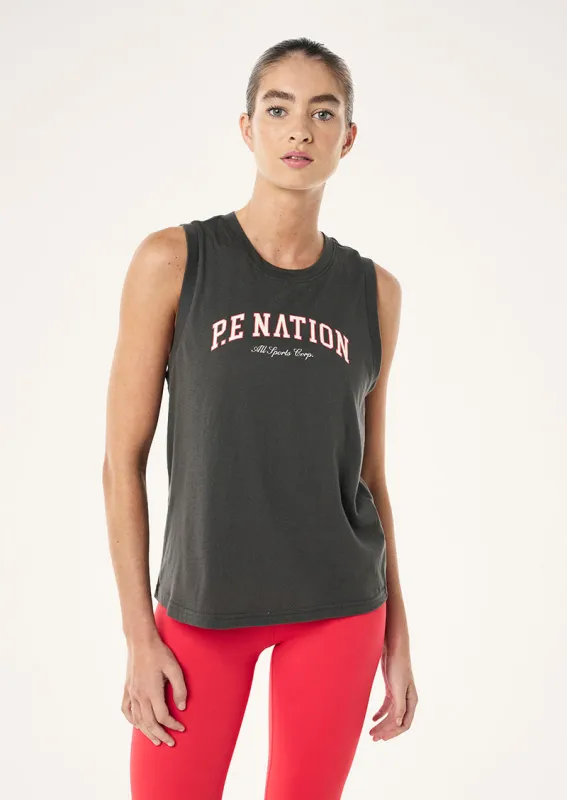 HERITAGE TANK IN GUNMETAL sold by P.E Nation