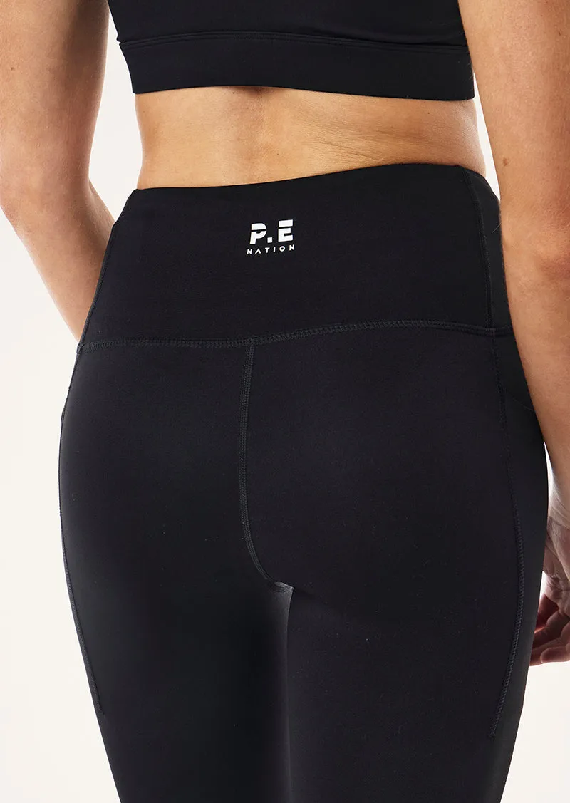 RECALIBRATE 7/8 LEGGING IN BLACK sold by P.E Nation product image thumbnail 3