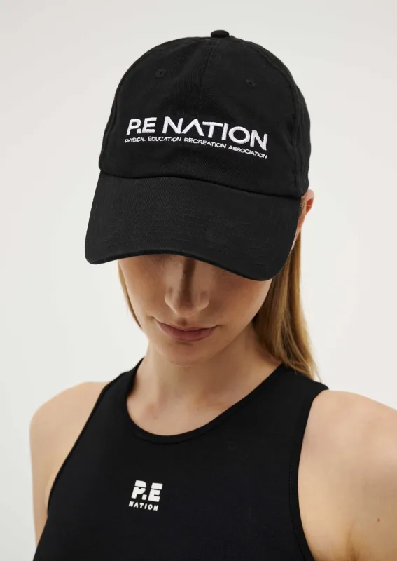 HOMAGE CAP IN BLACK sold by P.E Nation