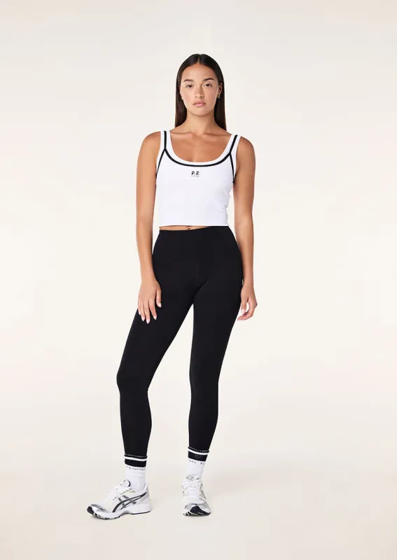 FREQUENCY FULL LENGTH LEGGING IN BLACK sold by P.E Nation