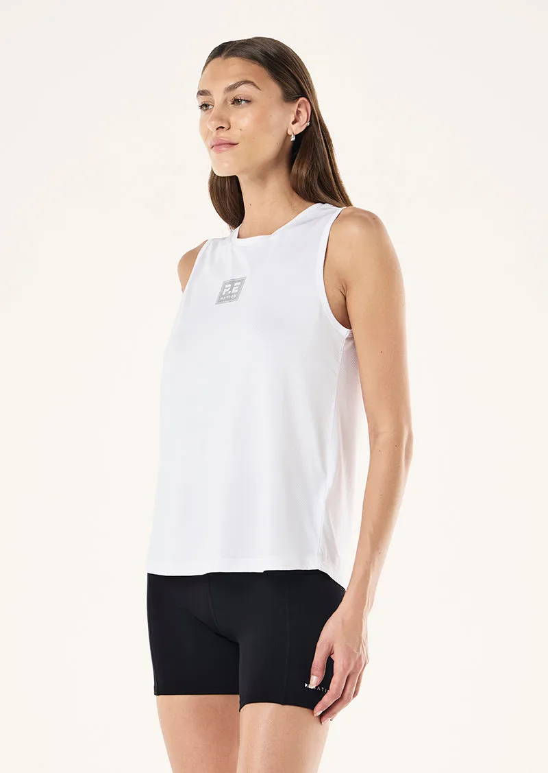 CROSSOVER TANK IN OPTIC WHITE sold by P.E Nation product image thumbnail 4