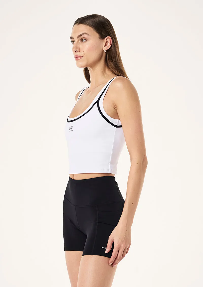 FORWARD TANK IN OPTIC WHITE sold by P.E Nation product image thumbnail 3