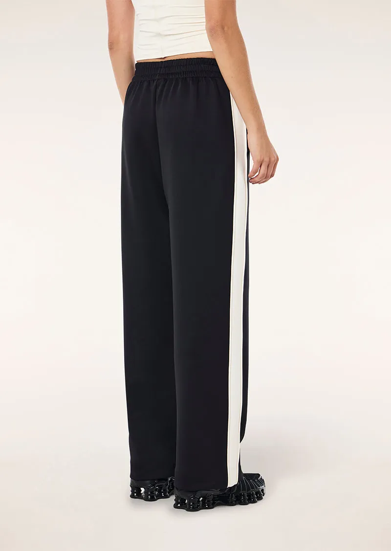 MAN DOWN TRACKPANT IN BLACK & WHISPER WHITE sold by P.E Nation product image thumbnail 5