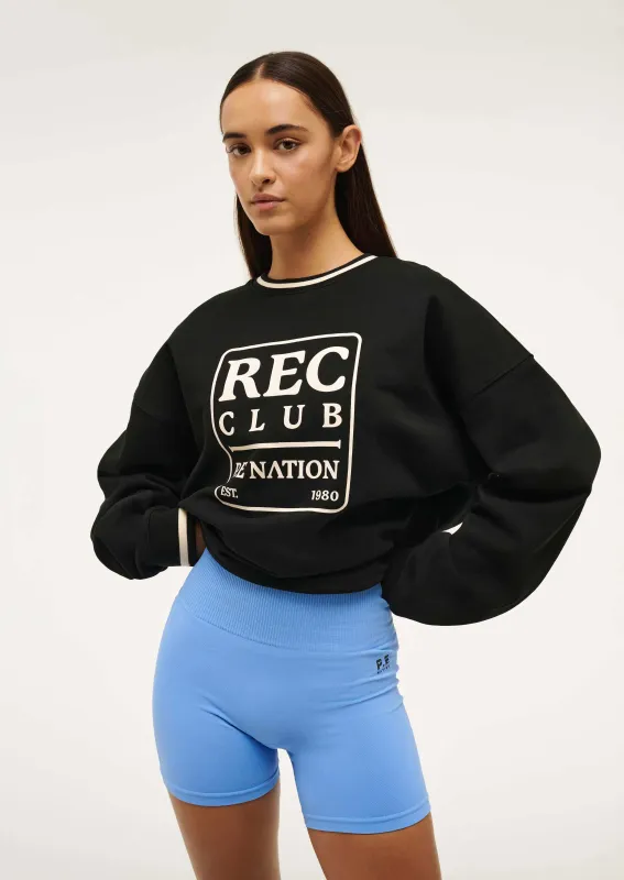 ICON SWEAT IN BLACK made by P.E Nation