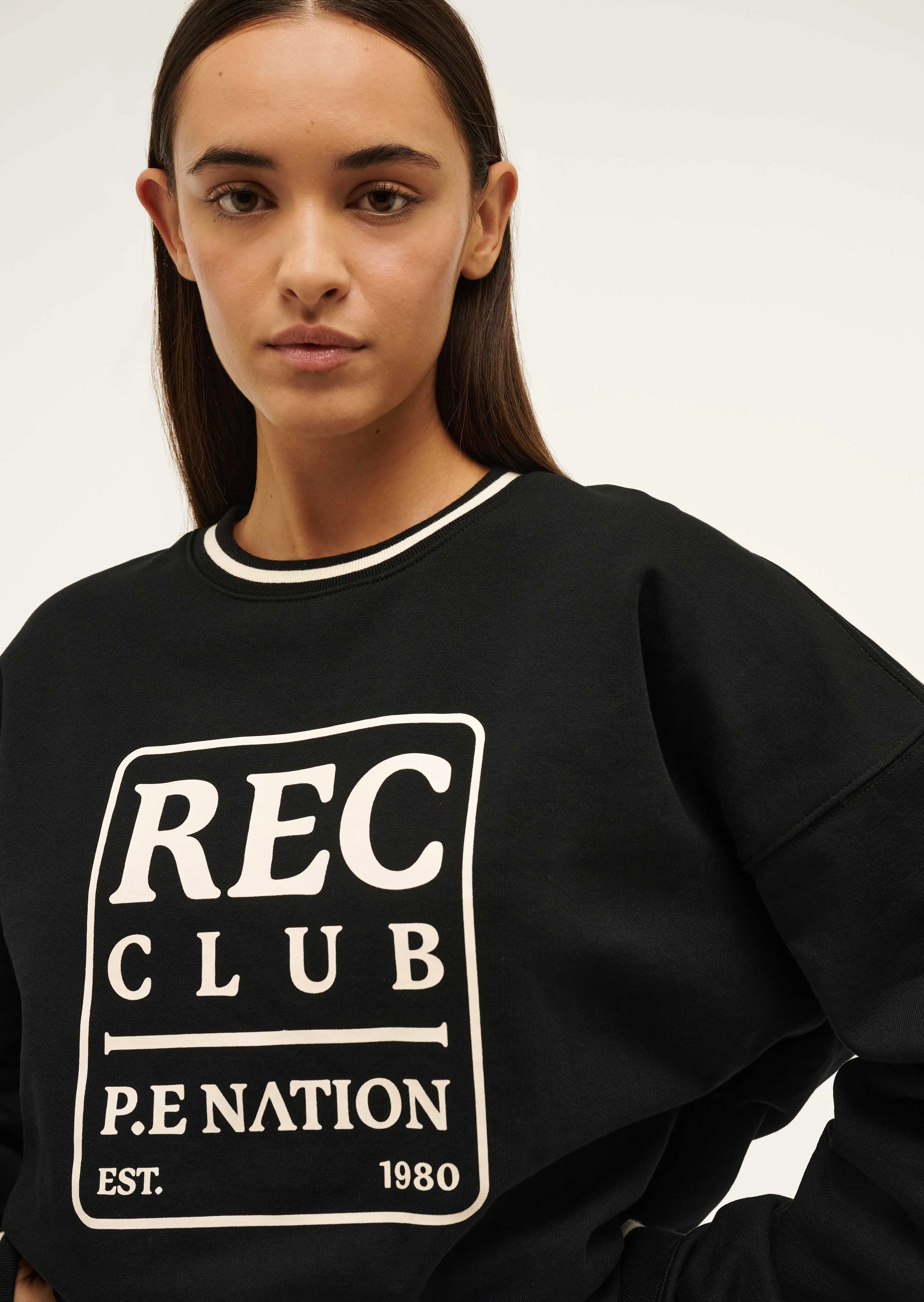 ICON SWEAT IN BLACK sold by P.E Nation product image thumbnail 2