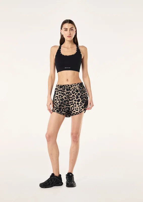 VENTURE SHORT IN LEOPARD made by P.E Nation