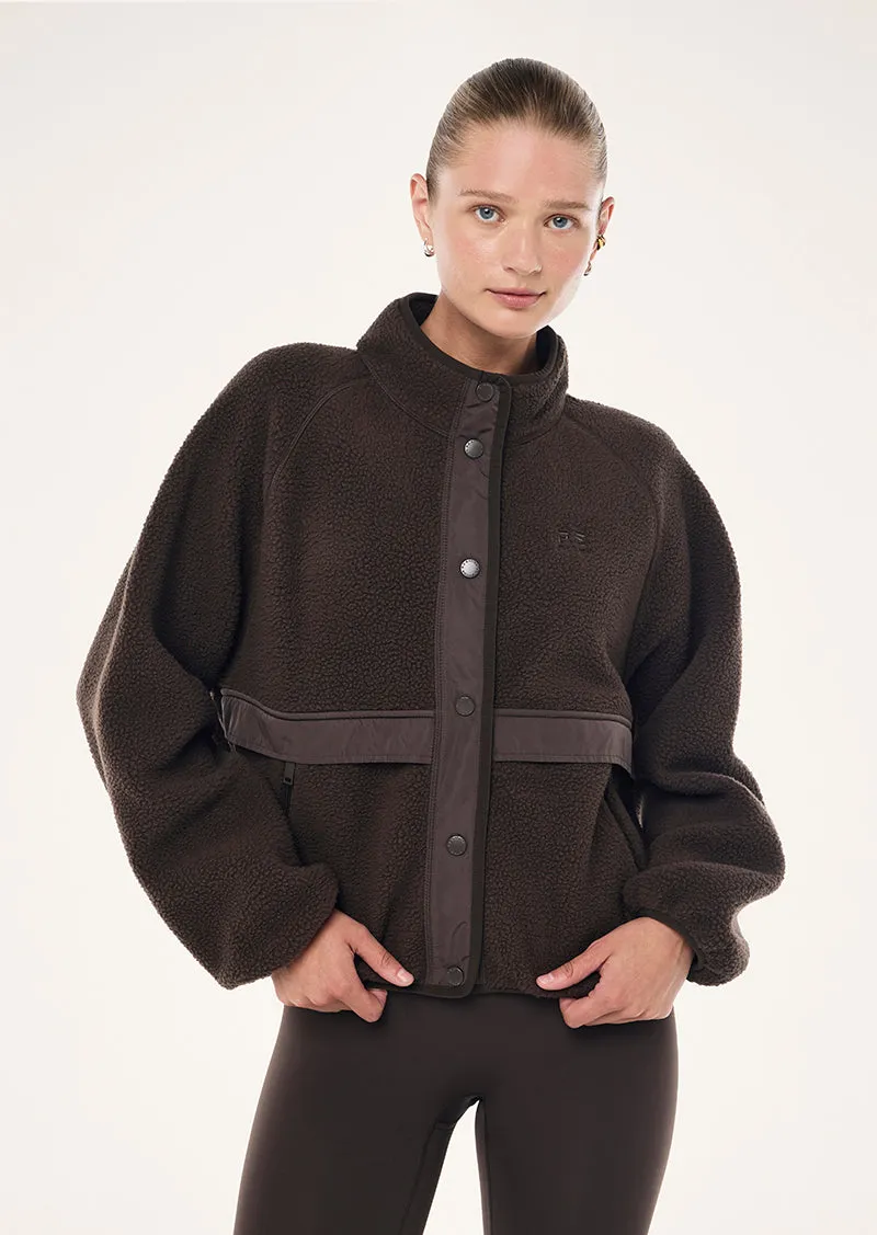 TECHNIQUE JACKET IN COFFEE sold by P.E Nation product image thumbnail 2