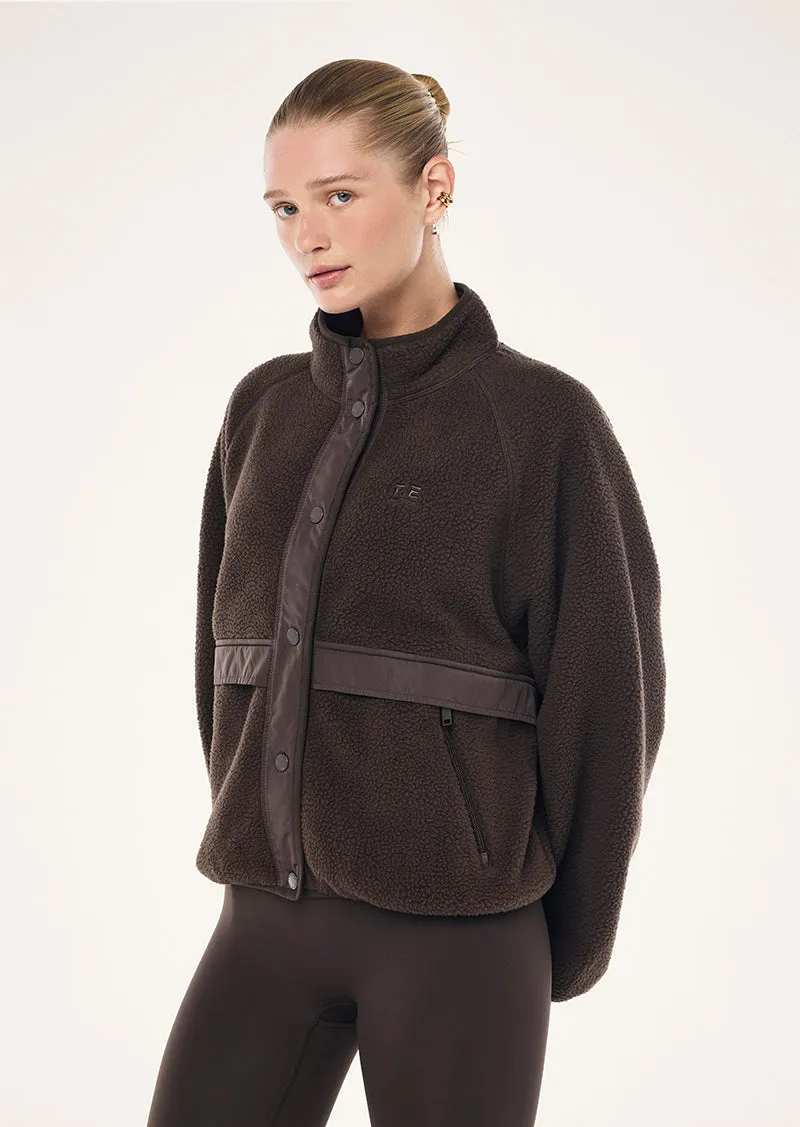 TECHNIQUE JACKET IN COFFEE sold by P.E Nation product image thumbnail 4