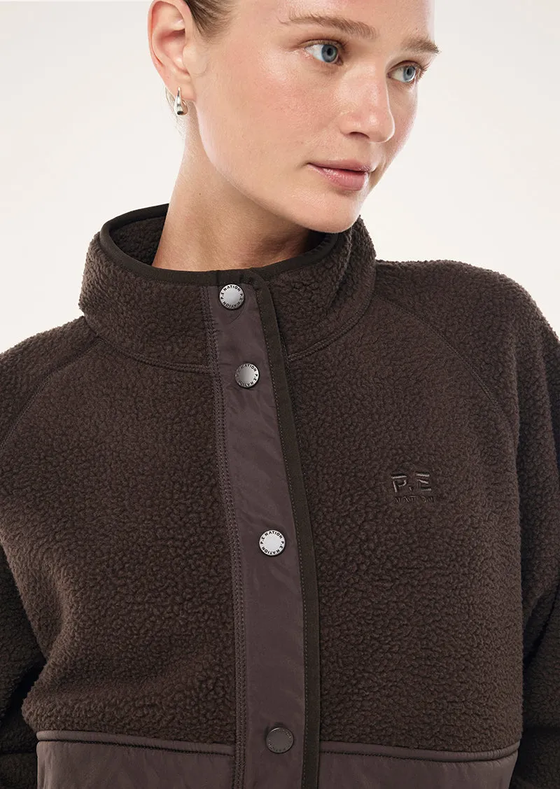 TECHNIQUE JACKET IN COFFEE sold by P.E Nation product image thumbnail 3