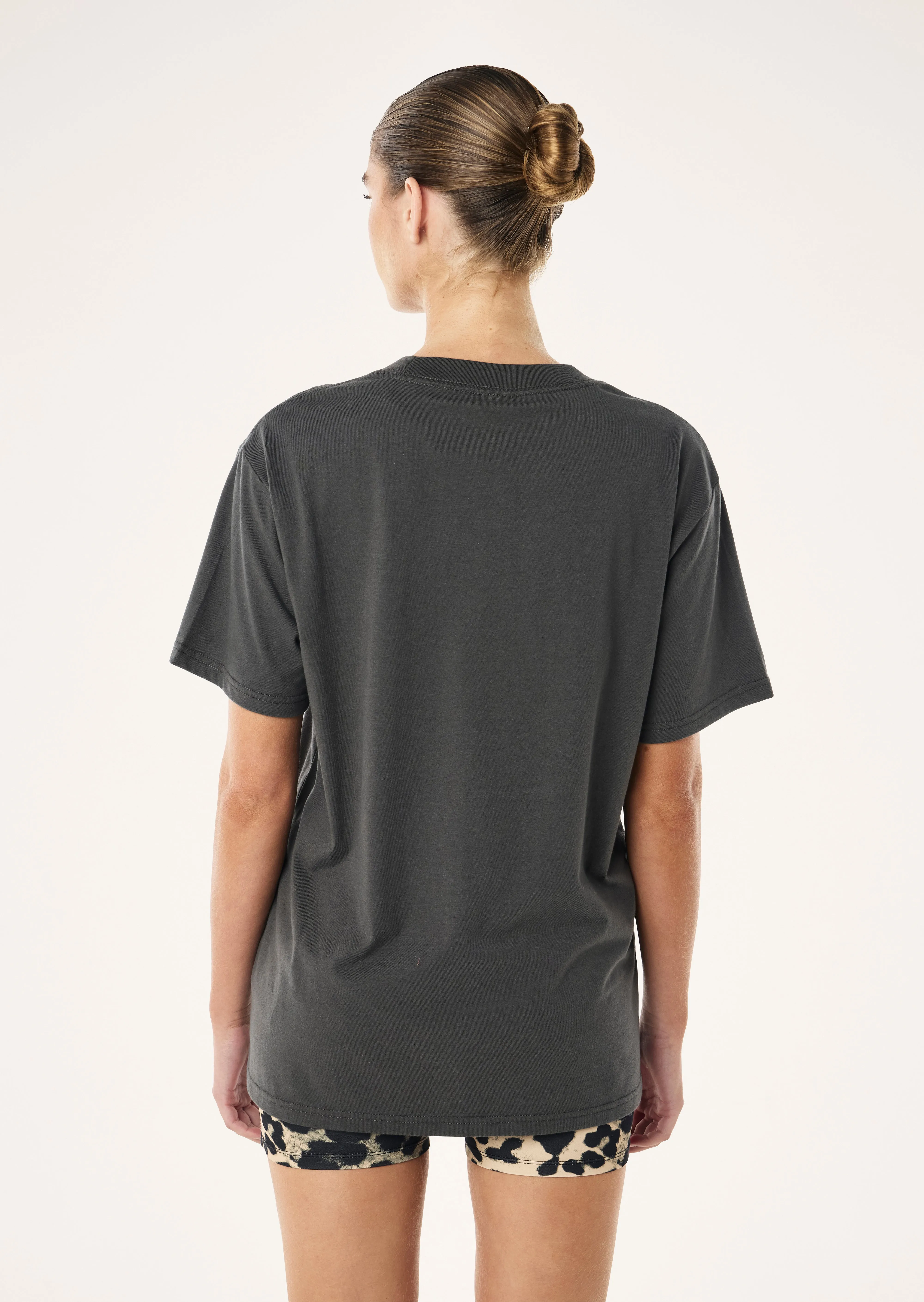 HEADS UP TEE IN GUNMETAL sold by P.E Nation product image thumbnail 4