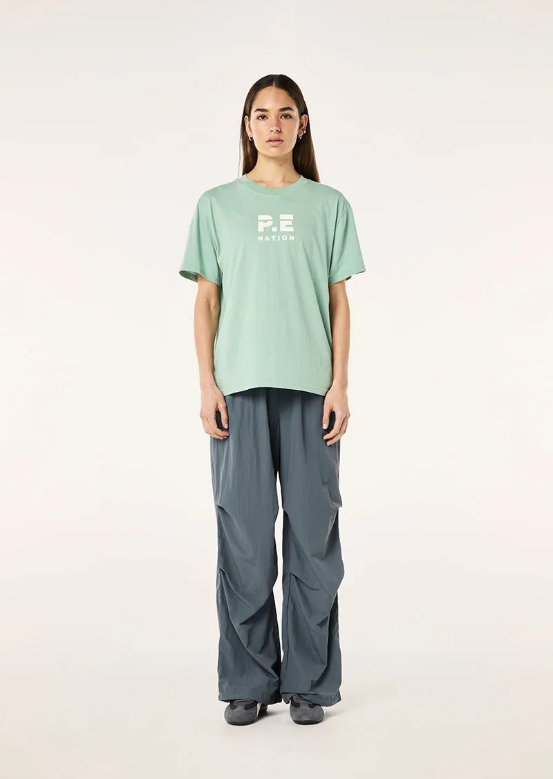 HEADS UP 2 TEE IN DUSTY MINT sold by P.E Nation product image thumbnail 5