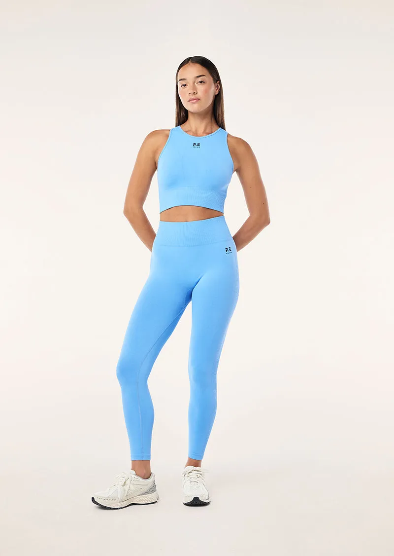 RESTORE SEAMLESS TANK IN CORNFLOWER BLUE sold by P.E Nation product image thumbnail 5