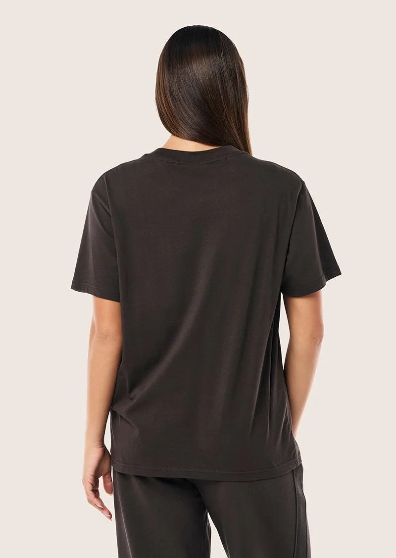 AERO SHORT SLEEVE TEE IN CAVIAR sold by P.E Nation product image thumbnail 5