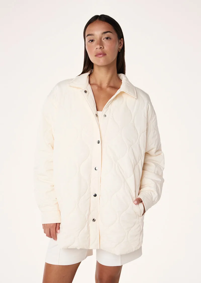 MOMENT JACKET IN WHISPER WHITE sold by P.E Nation product image thumbnail 2