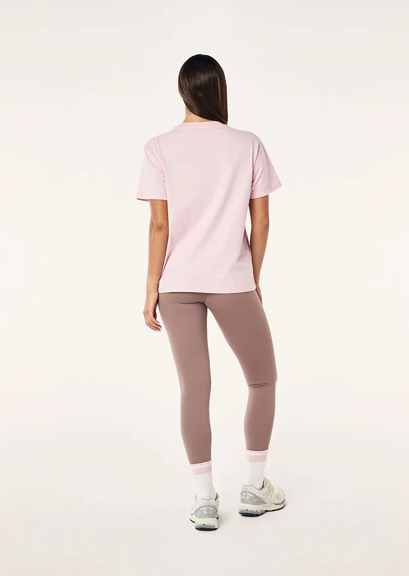 AERO SHORT SLEEVE TEE IN CHALK PINK sold by P.E Nation product image thumbnail 5