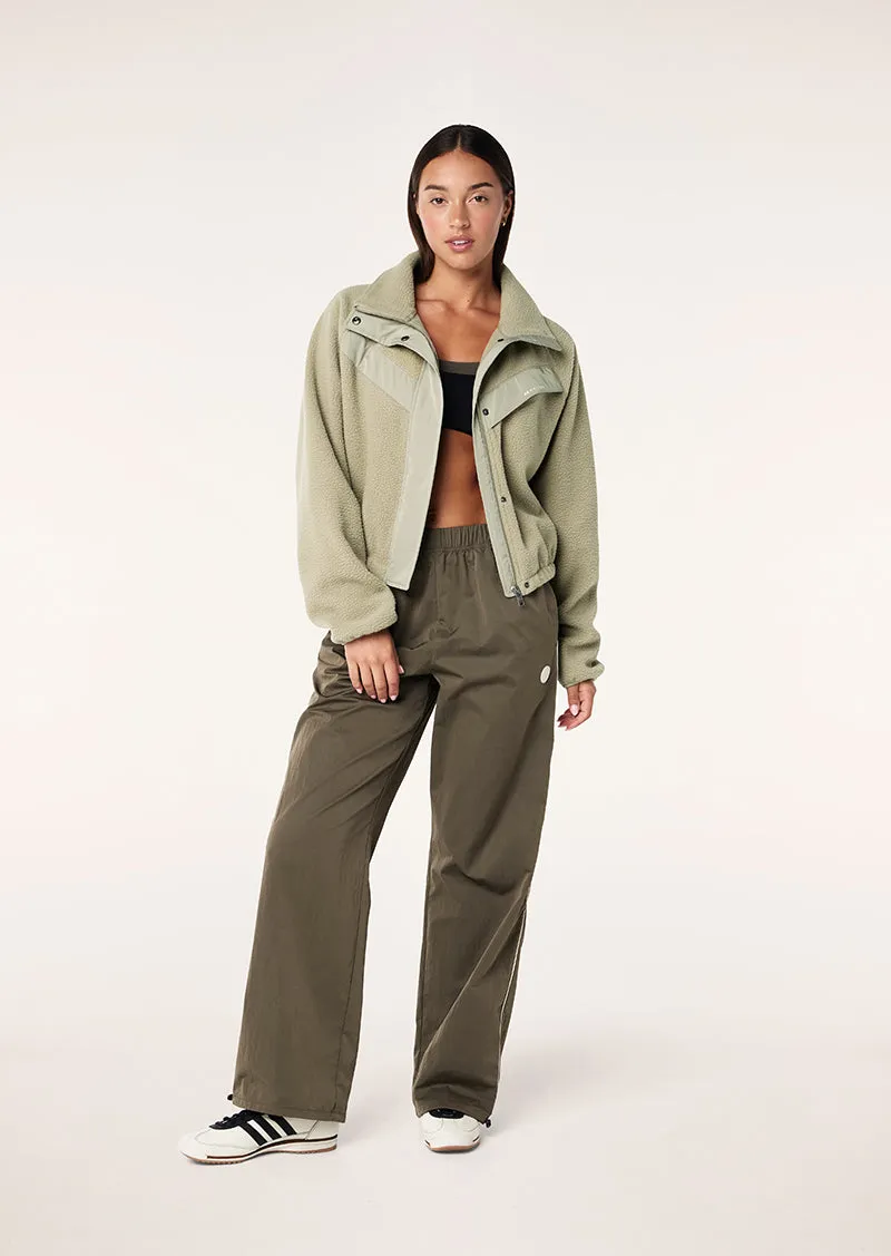 SHELTER SHERPA JACKET IN OXFORD TAN sold by P.E Nation product image thumbnail 3