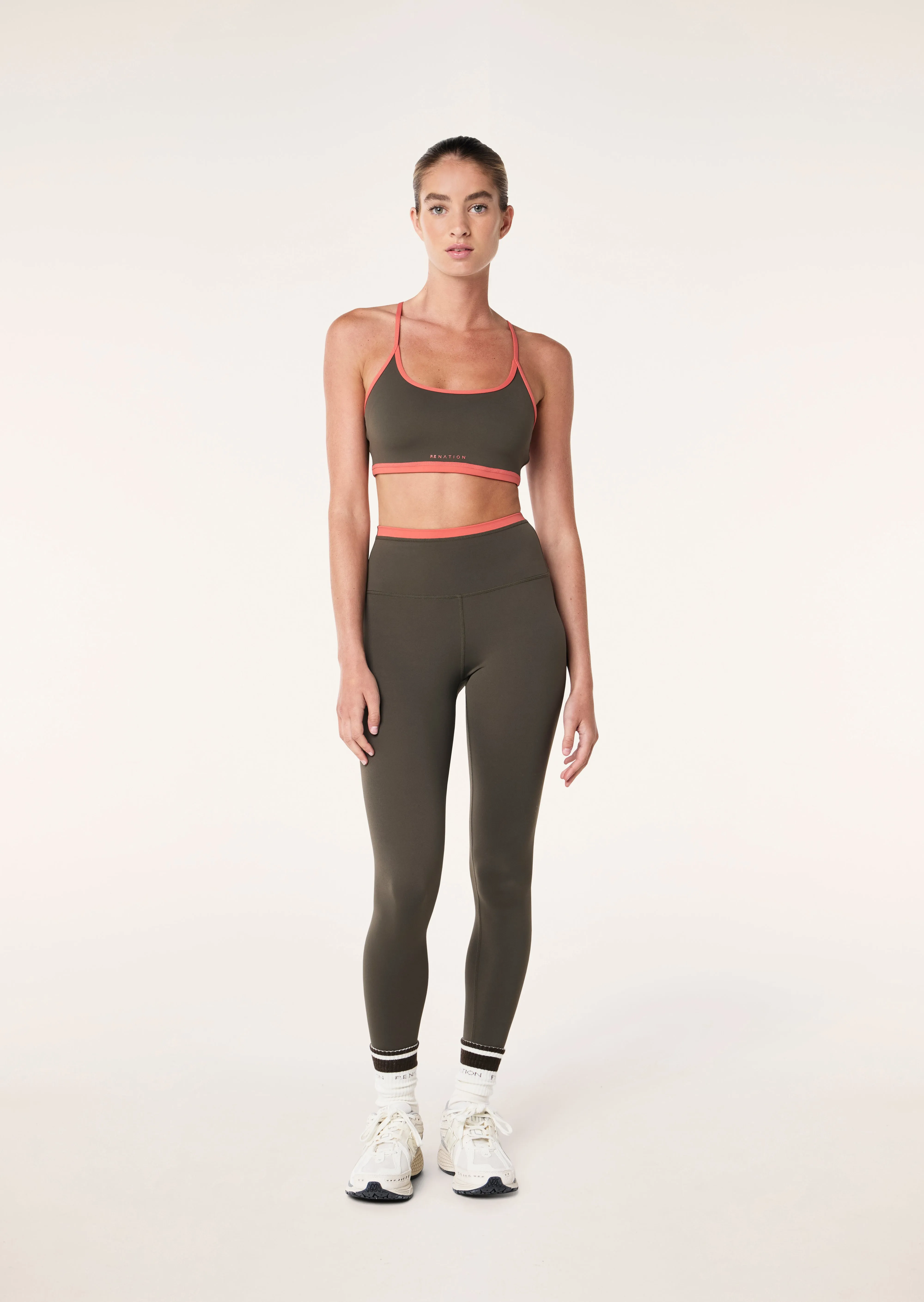 FUNDAMENTAL SPORTS BRA IN TARMAC sold by P.E Nation product image thumbnail 4