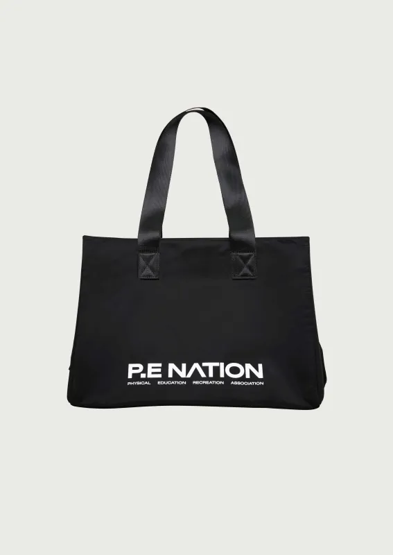 HOMAGE TOTE IN BLACK made by P.E Nation