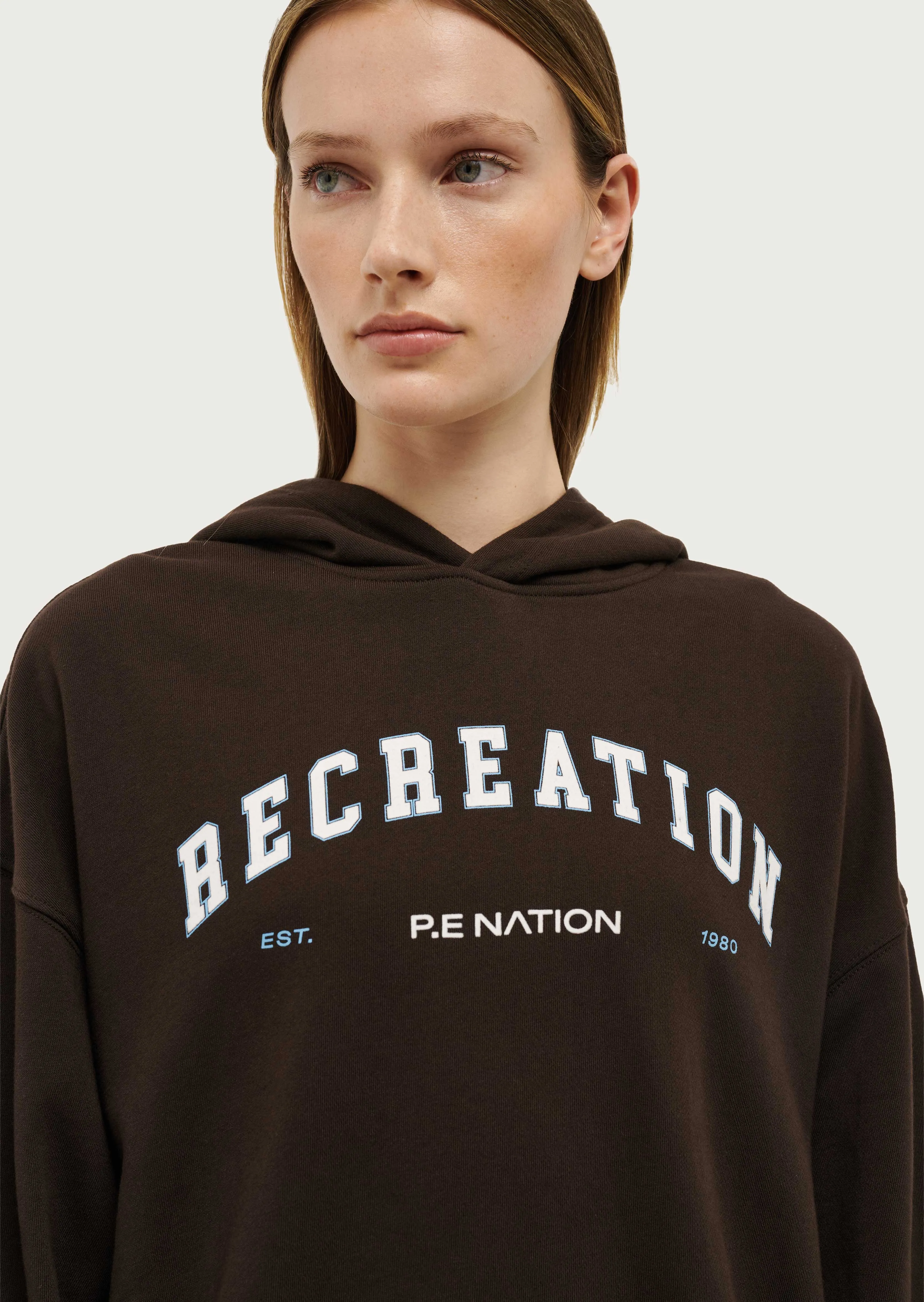VANTAGE HOODIE IN TURKISH COFFEE sold by P.E Nation product image thumbnail 2