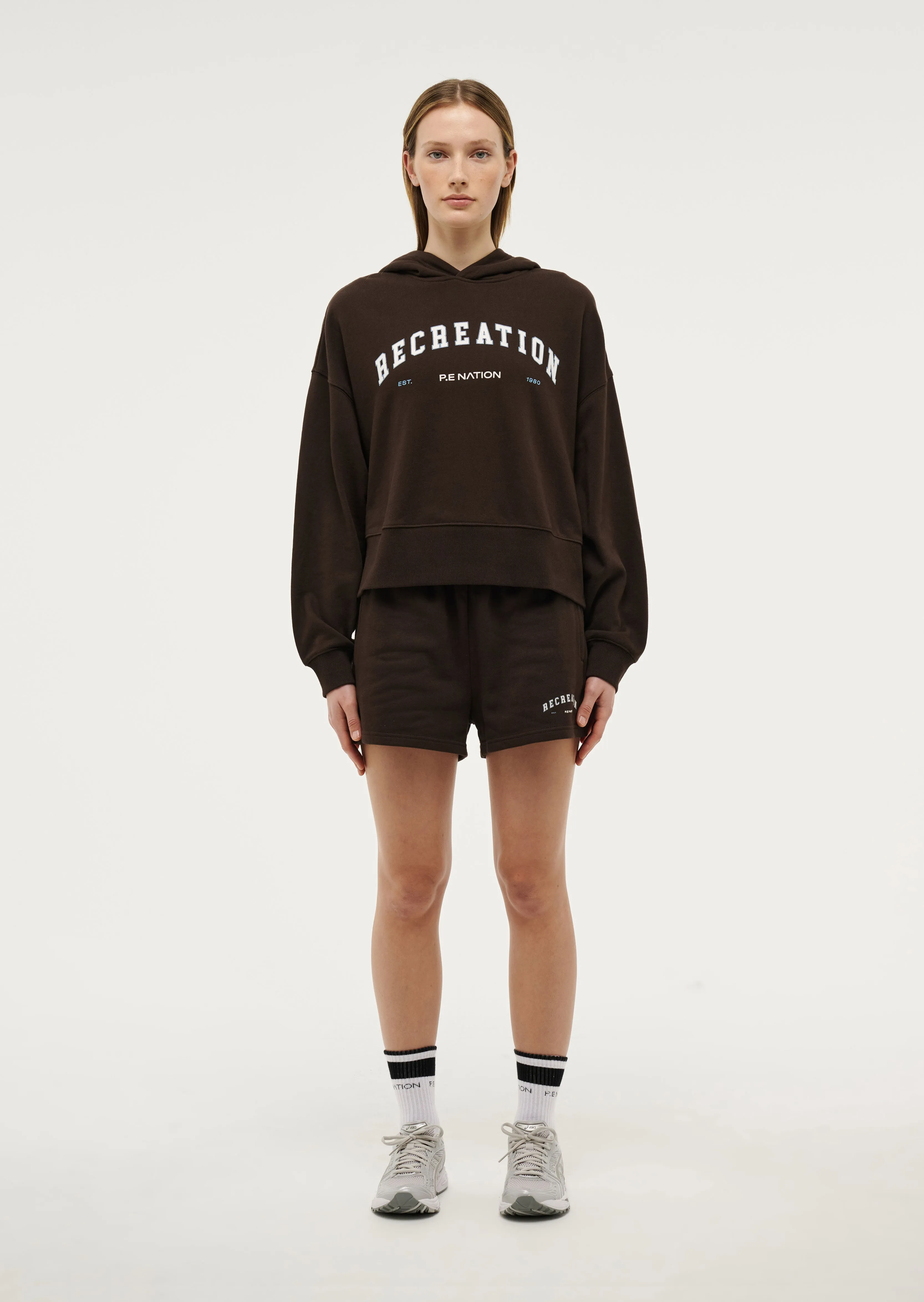 VANTAGE HOODIE IN TURKISH COFFEE sold by P.E Nation product image thumbnail 3