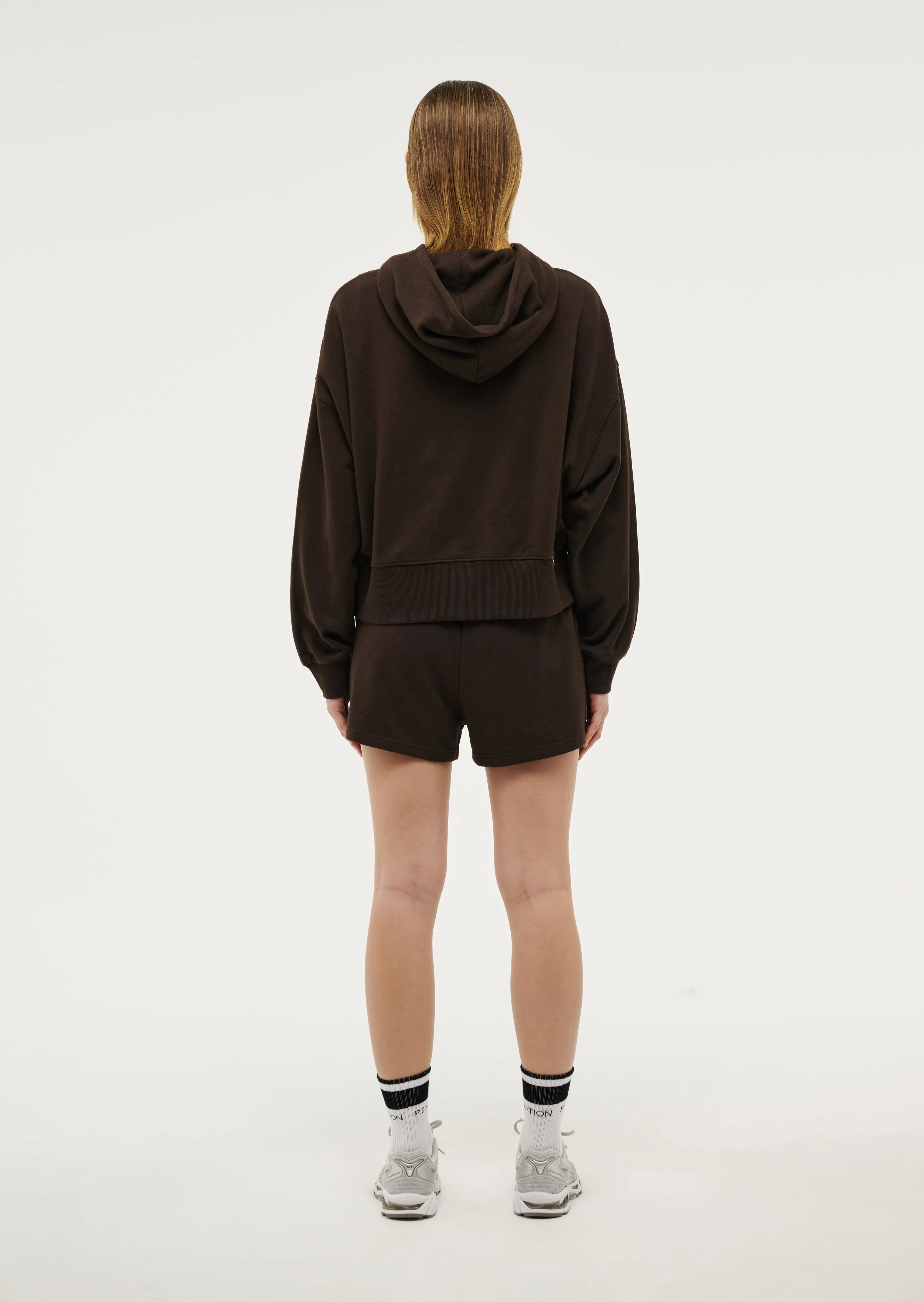 VANTAGE HOODIE IN TURKISH COFFEE sold by P.E Nation product image thumbnail 5